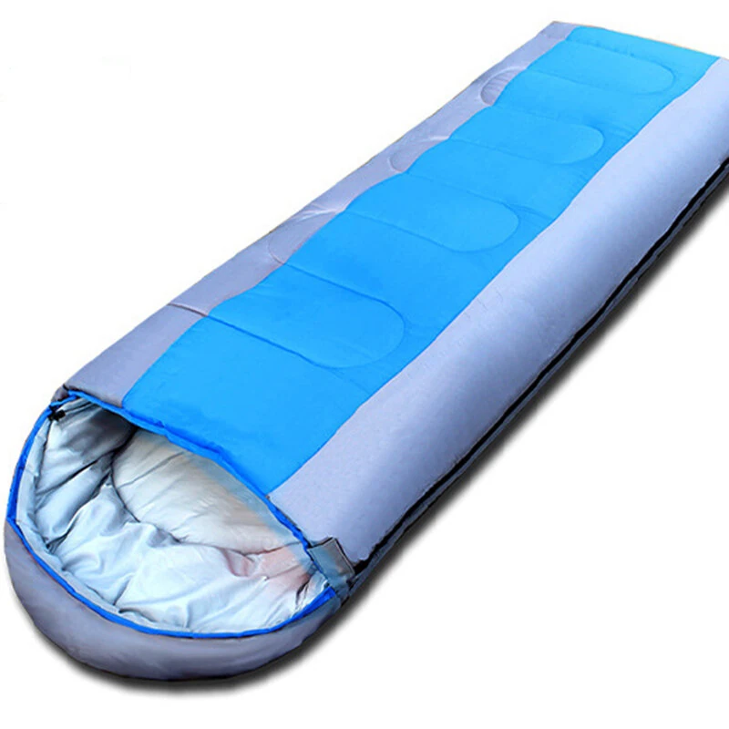 (image for) 2200g Camping Sleeping Bag For -10~20℃ Temperature, Ultralight Waterproof 4 Season Warm Envelope Backpacking Sleeping Bags for Outdoor Traveling Hiking