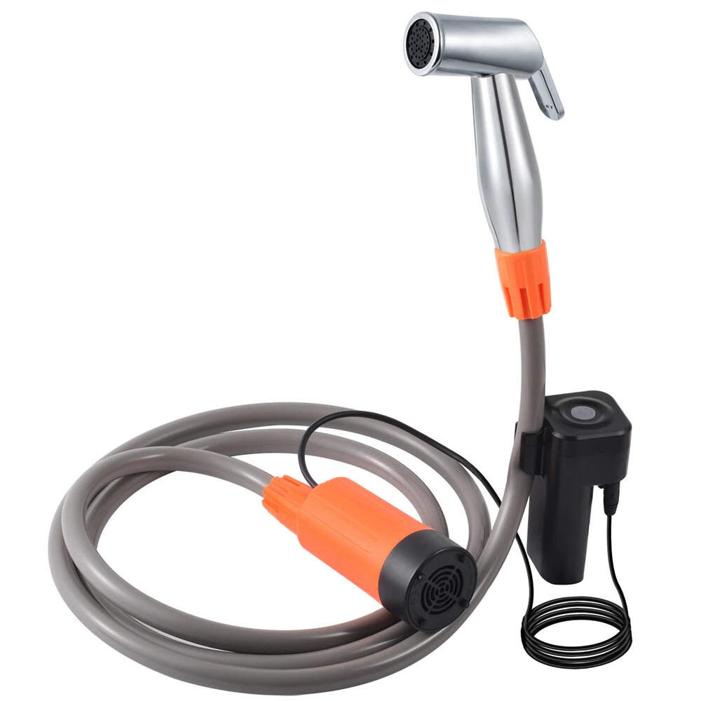 (image for) IPRee Car Washer Car Washing Portable Electric Shower Rechargeable Bathing Pump For Outdoor Sport Travel Camping Shower